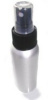 Empty 4 oz. Brushed Aluminium Bottles w/ Fine Mist Sprayer - 50 Count